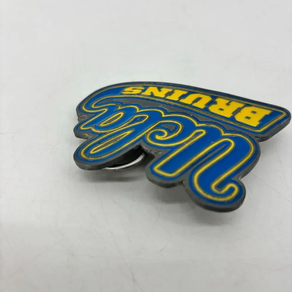 Great American Buckle Co Belt Buckle UCLA Bruins Blue Gold